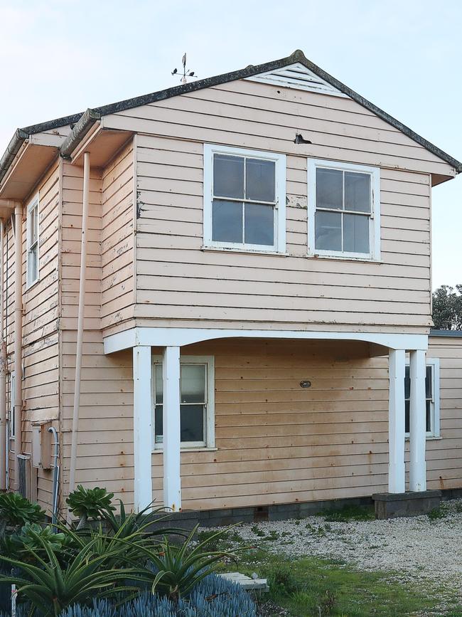 This weatherboard house would make way for the new building. Picture: Alan Barber