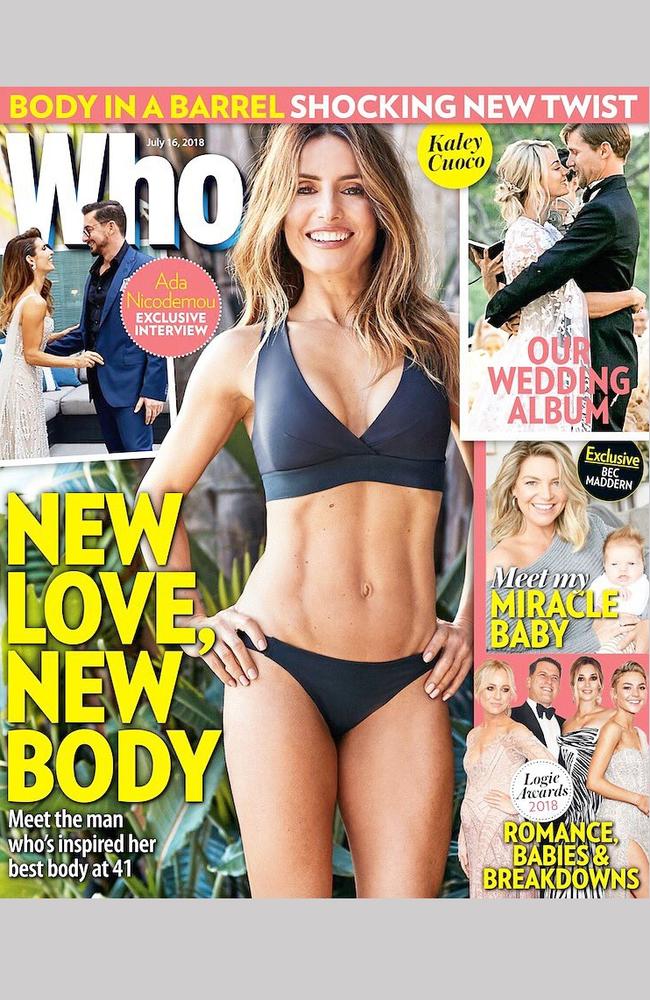 Ada Nicodemou stuck to a strict diet to get into shape. Picture: Who