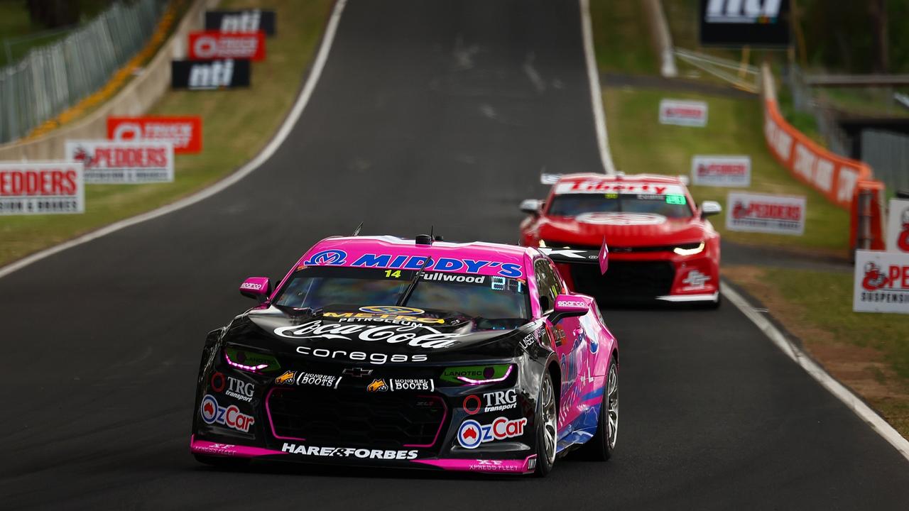 Bryce Fullwood’s Brad Jones Racing entry during practice. Picture: Morgan Hancock/Getty Images.