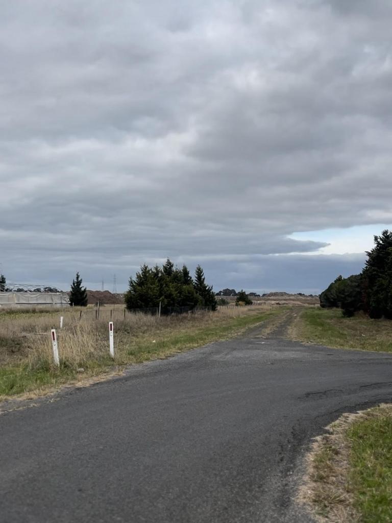 Corner of Goulburn Park Dr and West Gateway were emergency services entered to reach the dam. Photo: Fergus Ellis