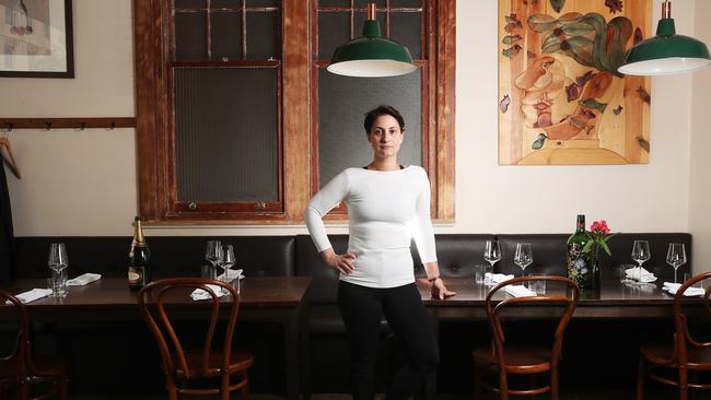 Federica Andrisani chef and co-owner of Fico restaurant in Hobart will remain closed due to coronavirus. Picture: NIKKI DAVIS-JONES