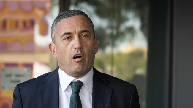 Transport Minister Tom Koutsantonis said the project would reduce congestion in the area. Picture: NCA NewsWire/Morgan Sette