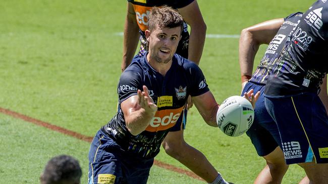 Toby Sexton will make his NRL debut against the Dragons this weekend. Picture: Jerad Williams