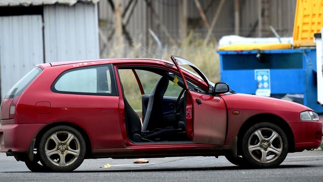 A man has been shot while driving with a woman in Melton this morning. Picture: Nicole Garmston