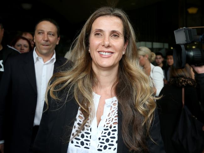 Kathy Jackson at Sydney’s Downing Centre after the Sentencing of Michael Willamson. Picture: John Grainger