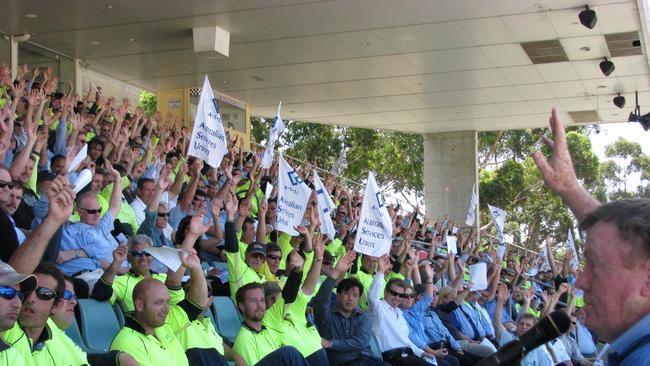 Sydney Water workers will vote to strike this Summer for up to 72 hours, during an ongoing pay dispute with management. Picture: Supplied / ASU