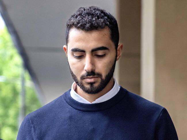 MELBOURNE, AUSTRALIA - NewsWire Photos - OCTOBER 24, 2024. Kamal Ghali leaving Melbourne Magistrates court.  Ghali is charged with dangerous driving after a young girl was hit at a pedestrian crossing with family last Thursday. She died the following day.Picture: David Geraghty / NewsWire