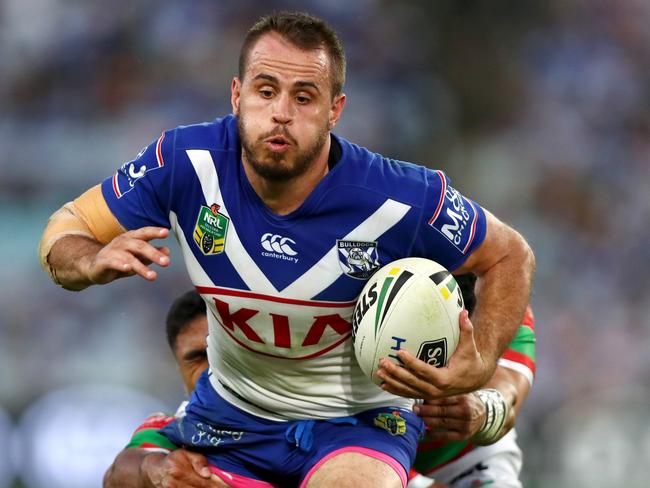 Josh Reynolds looks to have salvaged his spot with the Bulldogs. Picture: Gregg Porteous