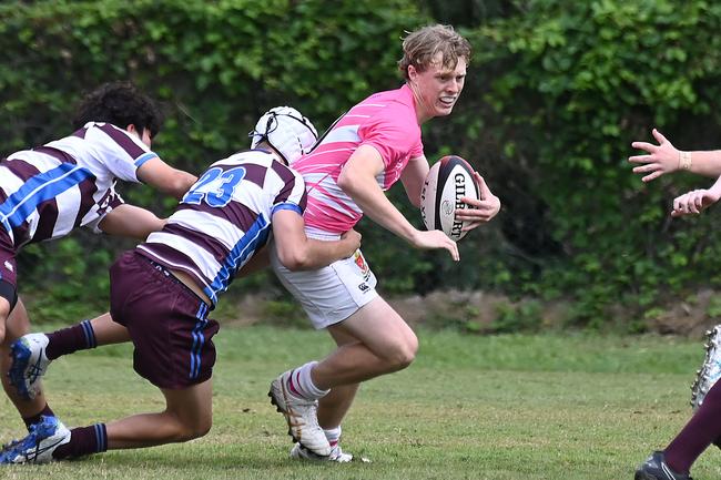 TAS First XV rugby, St Paul's School v John Paul College. Saturday May 10, 2025. Picture, John Gass