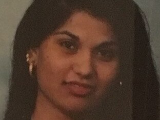 New photos released of murdered woman Monika Chetty. Detectives investigating the horrific acid murder of a Sydney woman, four years ago, now believe she knew her attackers and had feared for her life. 39-year-old Monika Chetty, a qualified nurse, was found on Friday 3 January 2014, lying in a bushland reserve at West Hoxton, suffering chemical burns to 80 per cent of her body. She died 28 days later in the burns unit at Concord Hospital. Supplied