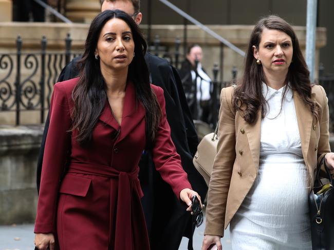 Presenter and journalist Antoinette Lattouf arrives at the Federal Court in Sydney for her case against the ABC, she claims she was unlawfully dismissed after she shared a report alleging Israel was using starvation as a weapon in Gaza. Picture: NewsWire/ Gaye Gerard