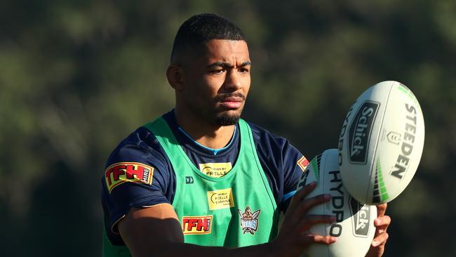 Kallum Watkins says English players could follow Justin Holbrook to the Gold Coast. Picture: Chris Hyde