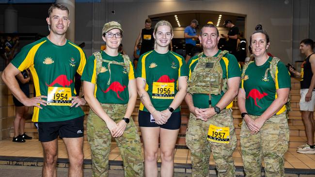 Headquarters 1 Brigade as a record breaking number of runners took part in the 2025 edition of the annual NT City2Surf, Sunday, June 1. Picture: Pema Tamang Pakhrin
