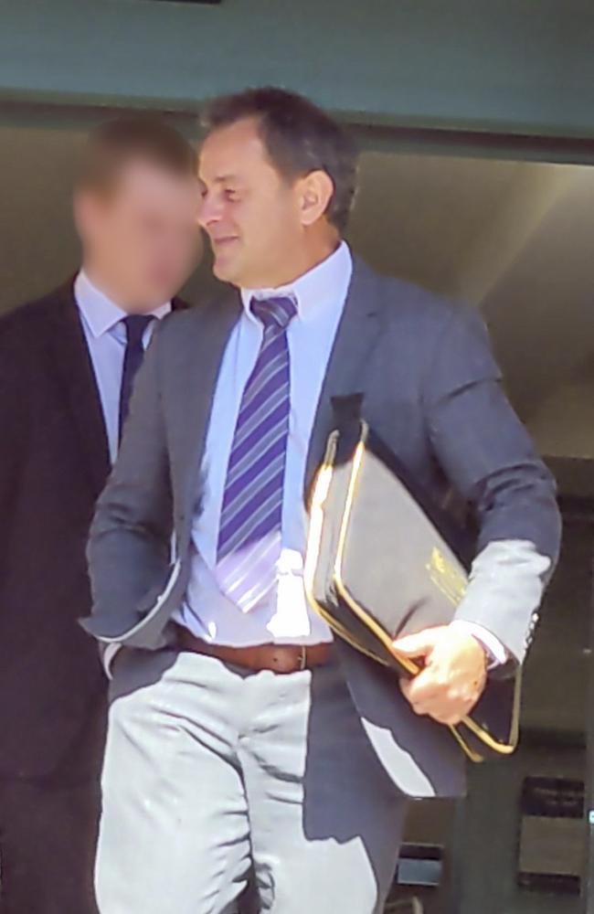 Steven Walter Brown’s (front) conviction appeal was dismissed at Lismore Local Court.