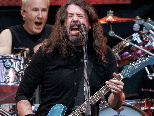 MELBOURNE AUSTRALIA - 04/12/2023 Dave Grohl performs with the Foo Fighters at AAMI Park.PICTURE : David Geraghty