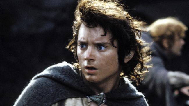 Elijah Wood in Lord of the Rings: The Return of the King.