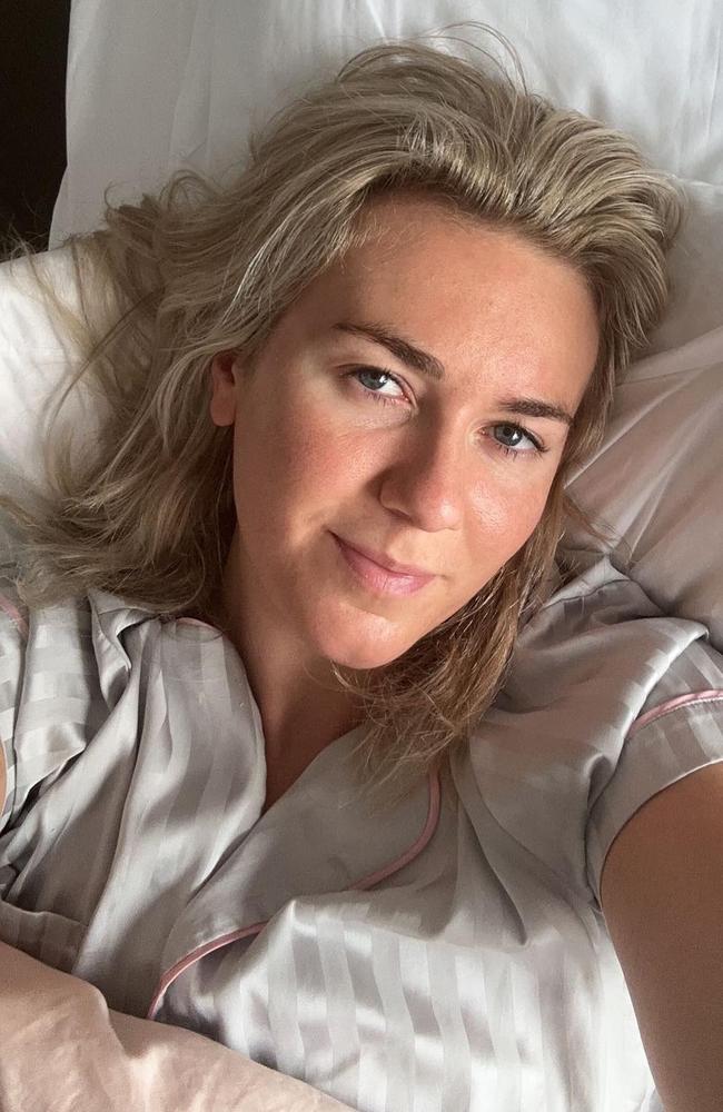 Ariarne Titmus revealed she had two tumours removed from an ovary. Picture: Instagram