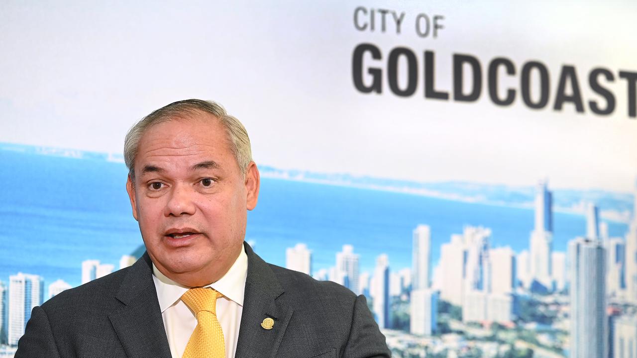 Gold Coast Mayor Tom Tate has his eye on hockey, rowing and golf in addition to swimming and others.