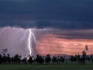 Storms will accompany the windy weather. Picture: Craig Bachmann