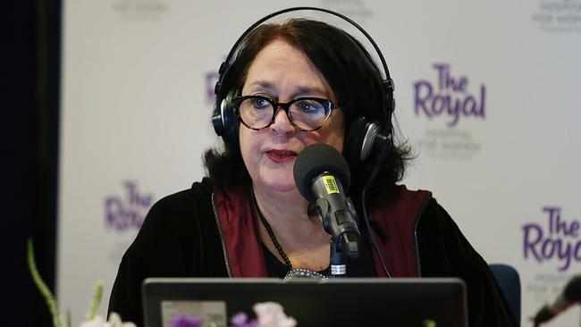 Wendy Harmer hosts the breakfast show in Sydney with Robbie Buck. Picture: AAP