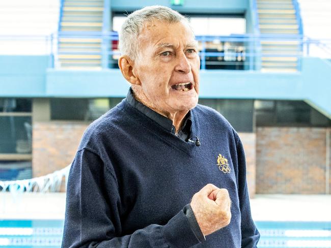 Laurie Lawrence launches his book 'Stuff the Silver, We're Going for Gold' at the Valley Pool, Brisbane, Thursday, July 23, 2020 - Picture: Richard Walker