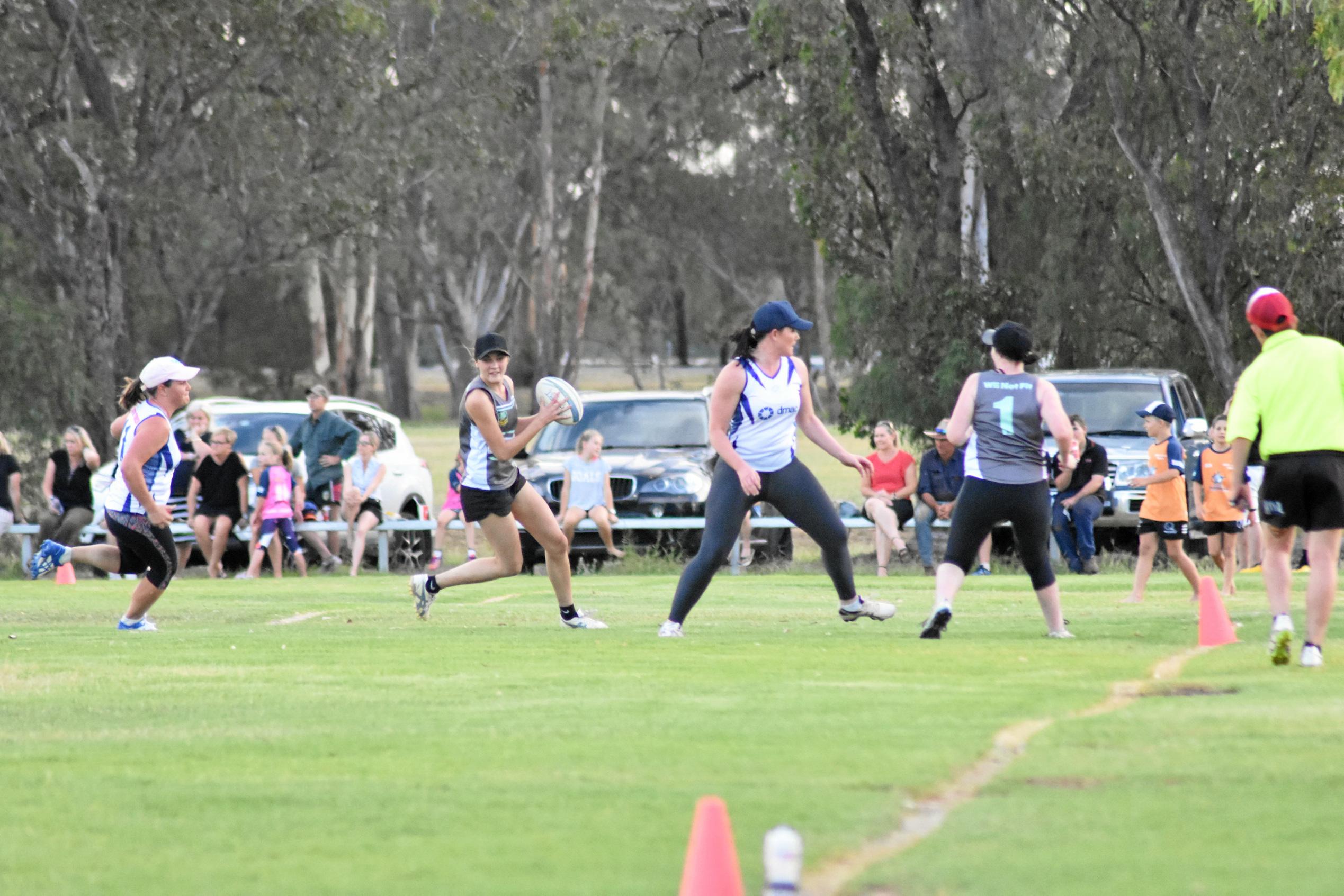 Social touch football grand final. Picture: Jorja McDonnell