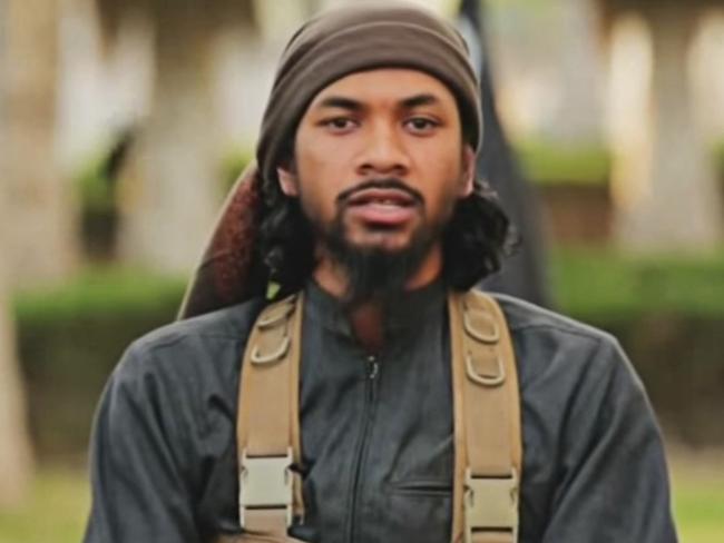 A screen-grab taken on Friday, July 20, 2018, of Australian-born Islamic State terrorist Neil Prakash, who could now be freed from Turkish custody if the court determines he isn't under investigation for other crimes. (AAP Image/Supplied) NO ARCHIVING