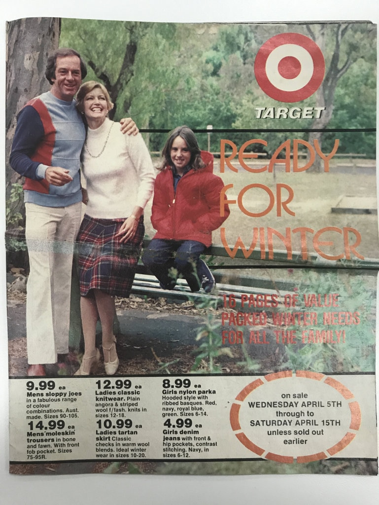 Vintage Target catalogue Townsville Bulletin