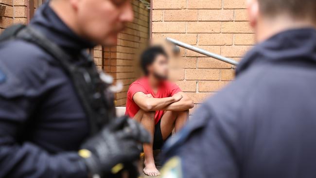 NSW Police Task Force Magnus officers arrested a man in Granville.