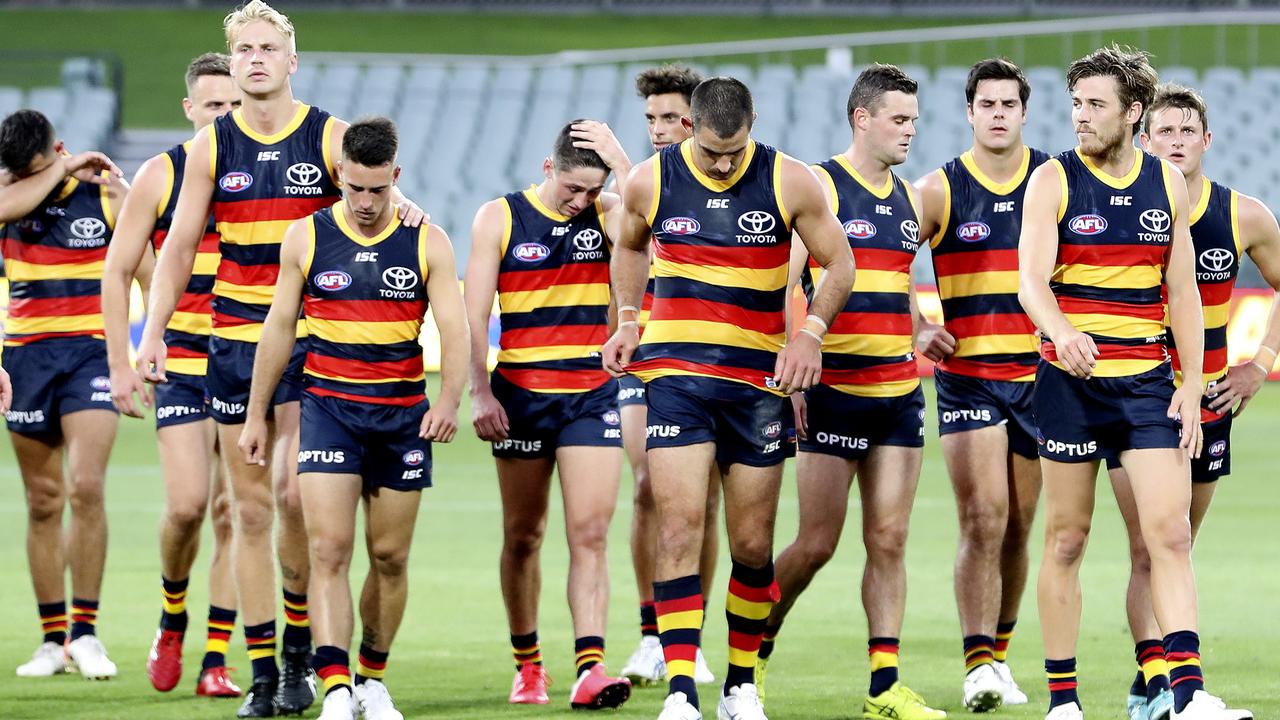 AFL 2021, Adelaide Crows, training camp, pre-season camp, cult like, Gold  Coast, 2018, Crows camp