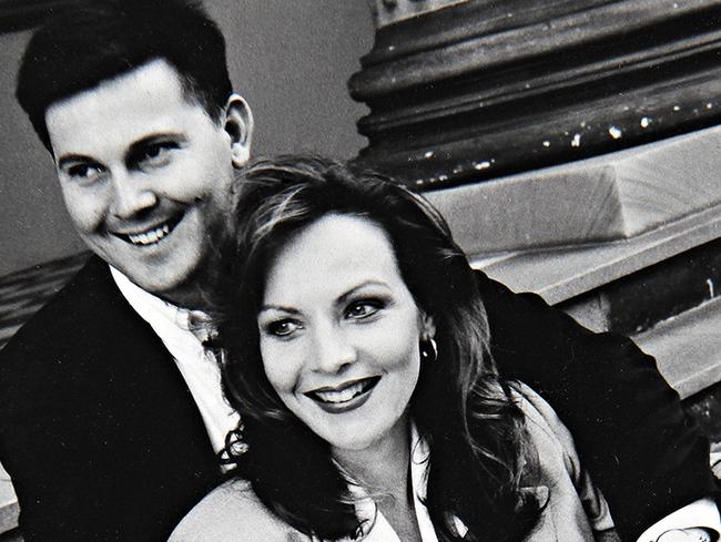 Allison and Gerard Baden-Clay pictures at the time of their engagement.