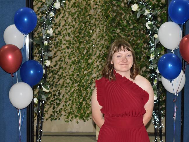 Natalie Rogers at Stanthorpe State High School's 2023 formal (Photo: NRM)