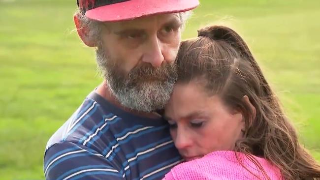 Samantha Heggs and Troy Johnson said their sons Max, 7, and Sam, 6, adored each other. Picture: 9News