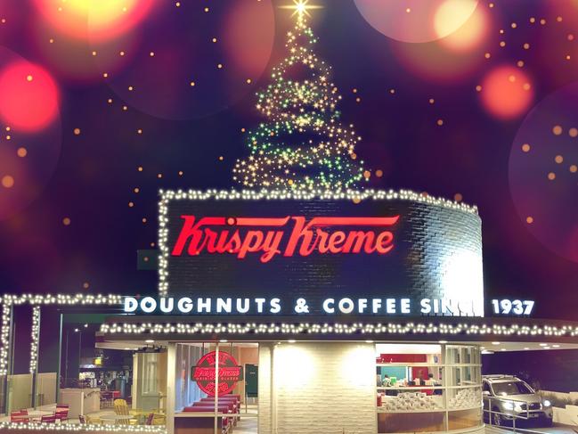 Krispy Kreme Bulleen will light up for Christmas.
