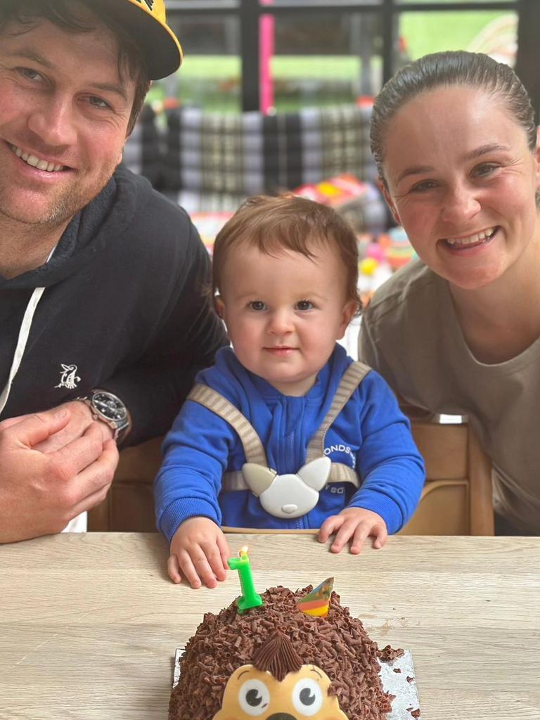 But her ‘greatest achievement’ is her son Hayden, pictured here. Picture : Instagram