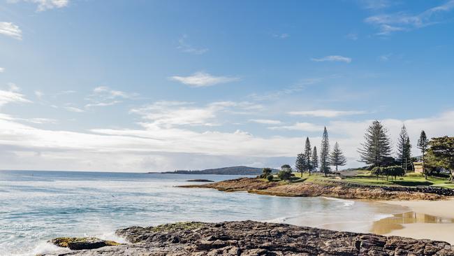 Horseshoe Bay Beach at South West Rocks.