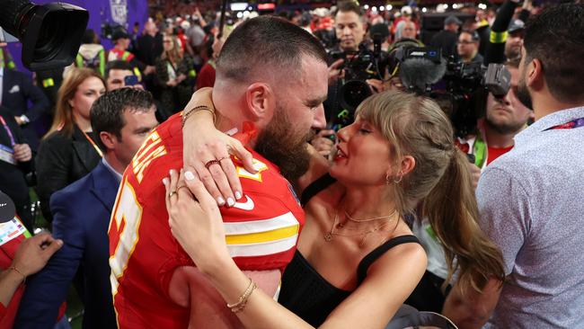 Taylor Swift and Travis Kelce have been dating since mid-2023. Picture: Getty Images