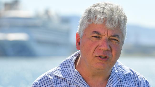 Secretary of the South Coast Labour Council Arthur Rorris (pictured) was allegedly assaulted by Jason Marskell earlier this year. Picture: Simon Bullard