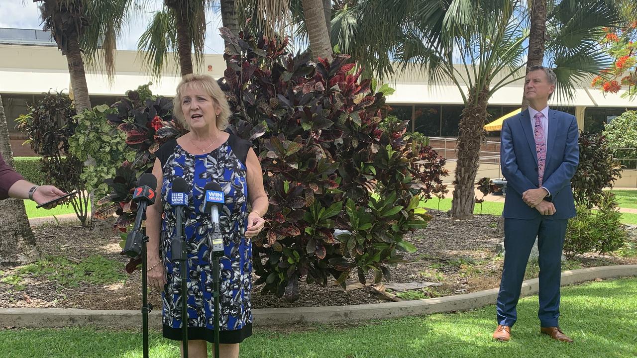 FUNDING ANNOUNCEMENT: Assistant Minister for Northern Australia Michelle Landry joined Vice-Chancellor and President of CQUniversity Nick Klomp to announce the contractual close of the NAIF's $76 million loan to assist CQU's planned capital works and upgrades to digital infrastructure.
