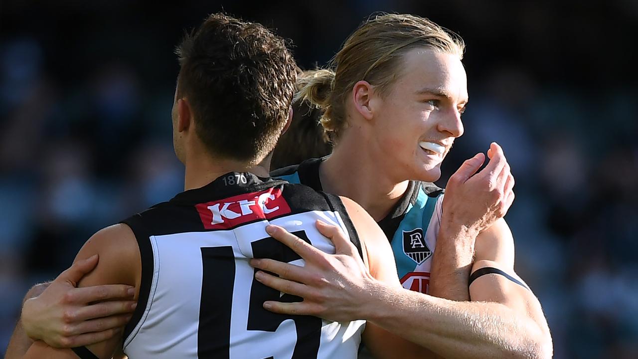 Port Adelaide has locked in a top-four finish. Picture: Getty Images