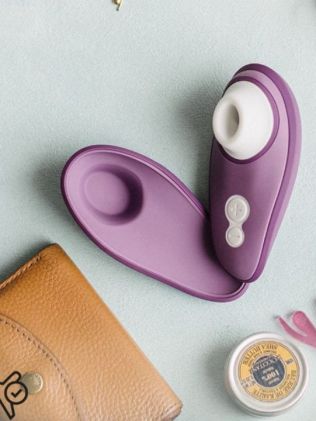 Don't leave home without the Womanizer 2 Travel Clitoral Suction Stimulator. Picture: Lovehoney.