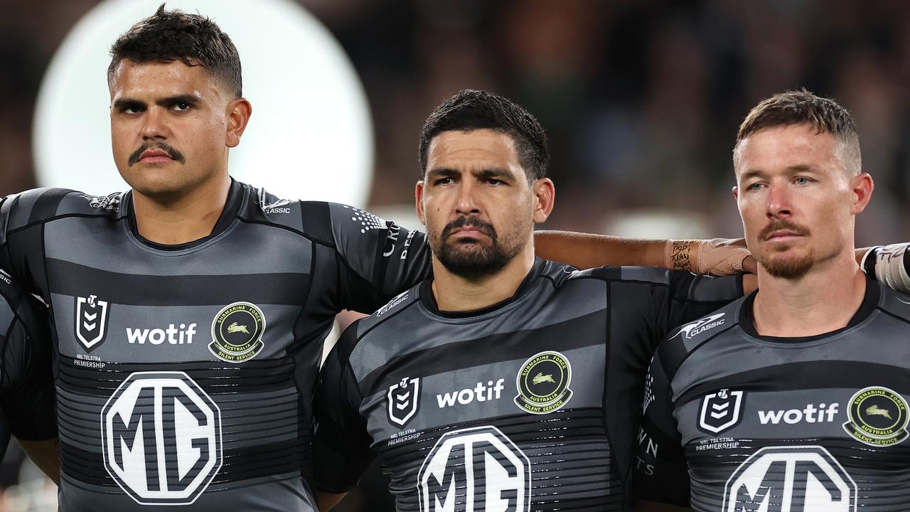 Latrell Mitchell, Cody Walker and Damien Cook needs to lead Souths back to the finals. Picture: Getty Images