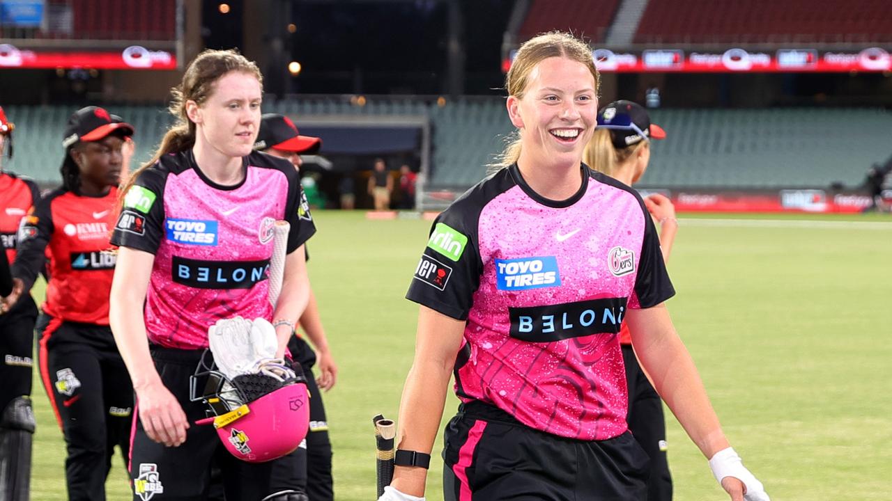 Caoimhe Bray was excited to win her first ever WBBL match. Picture: Sarah Reed/Getty Images