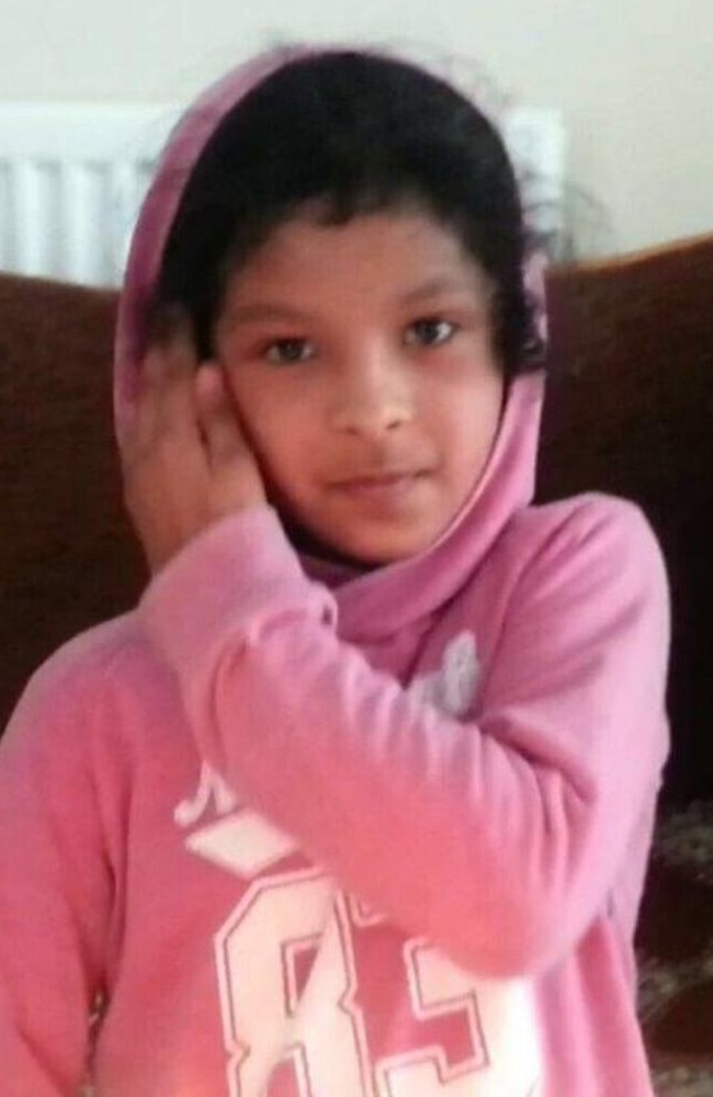 Evha Jannath, 11, died after falling out of the Splash Canyon ride at Drayton Manor in the UK. Picture: Staffordshire Police.