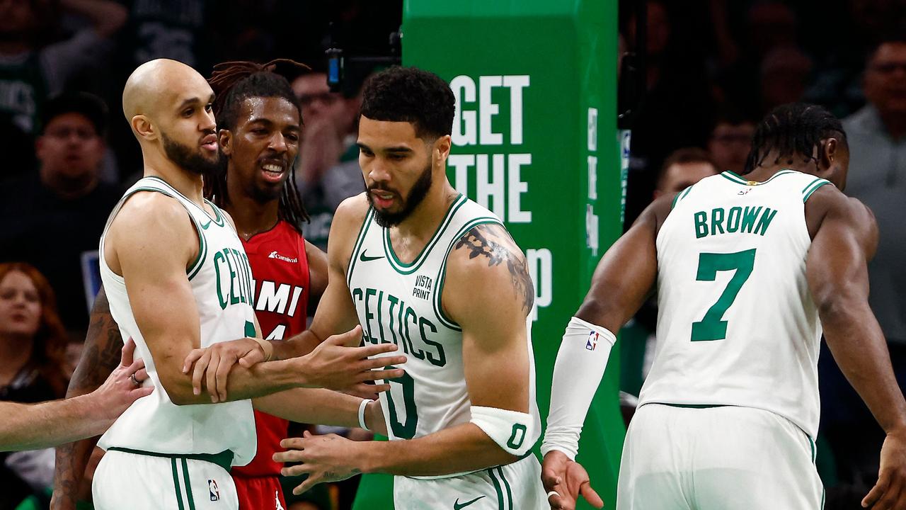 The Celtics took care of business. (Photo By Winslow Townson/Getty Images)
