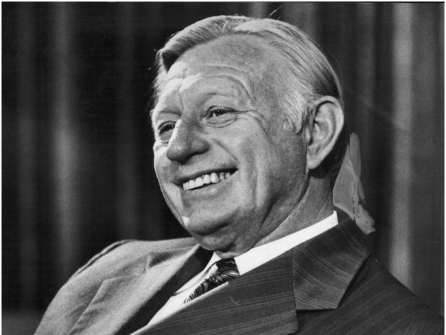 Clem Jones, Lord Mayor of Brisbane (1961-1975). 