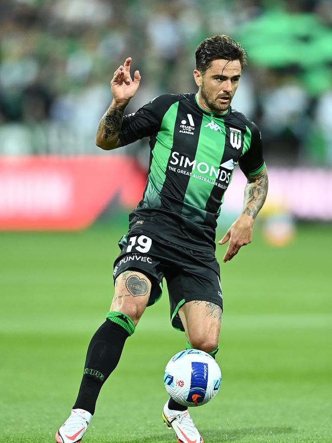 Josh Risdon has been in good form for Western United this season. Picture: Quinn Rooney/Getty Images