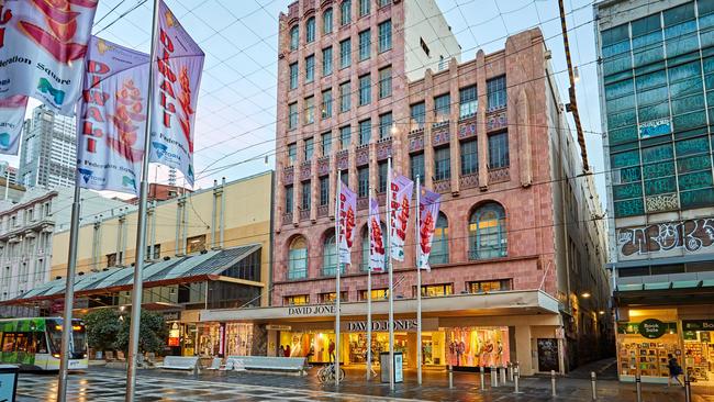 A major redevelopment plan has been lodged to transform half of a landmark David Jones store.