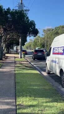 Man almost run down in road rage attack