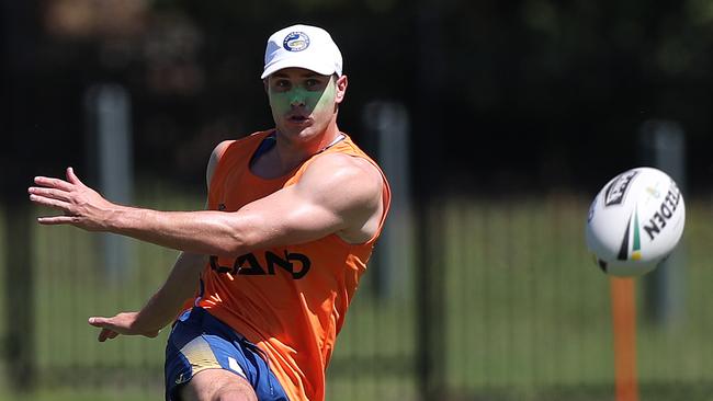 Mitchell Moses must own the playmaking duties at Parramatta in 2019. Picture: Brett Costello